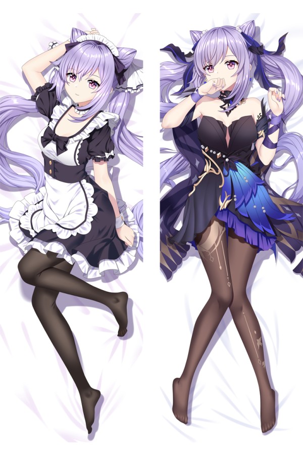Genshin Impact Keqing Anime Dakimakura Body Pillow Cover