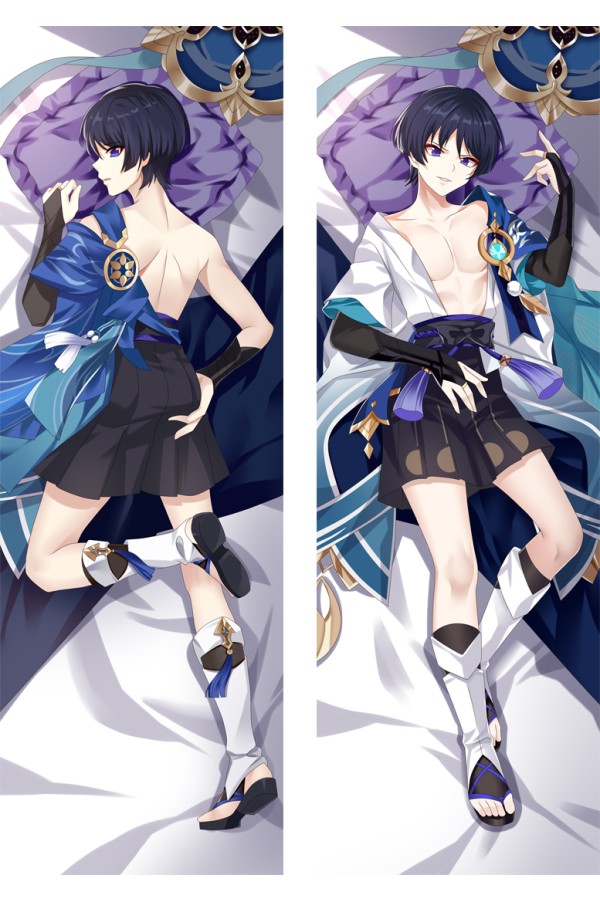 Genshin Impact Wanderer Anime Dakimakura Body Pillow Cover