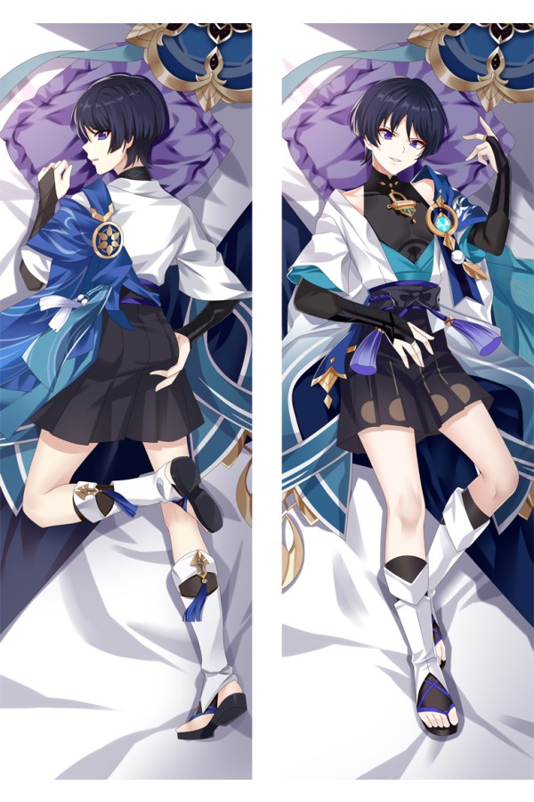 Genshin Impact Wanderer Anime Dakimakura Body Pillow Cover