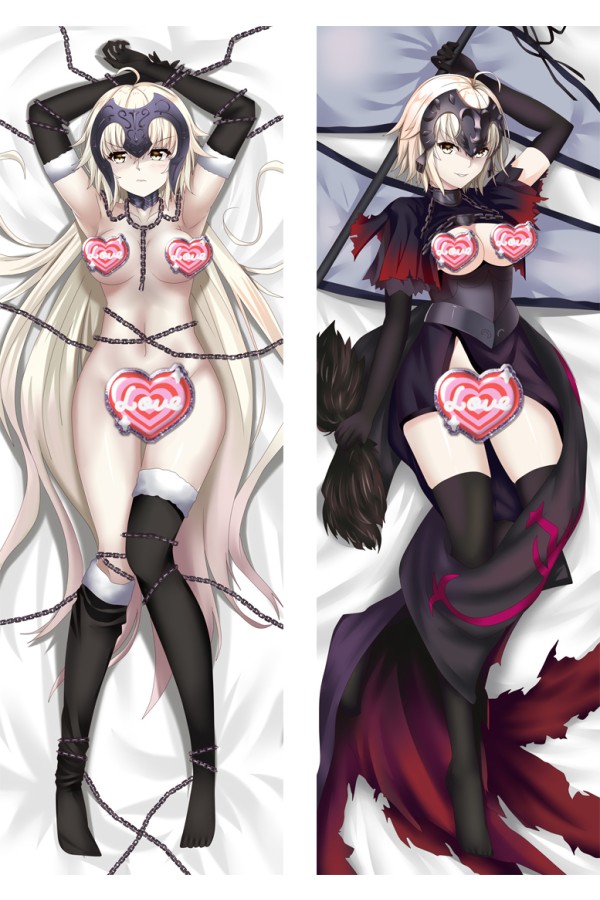 Fate/Grand Order FGO Jeanne d'Arc Alter Anime Dakimakura Body Pillow Cover