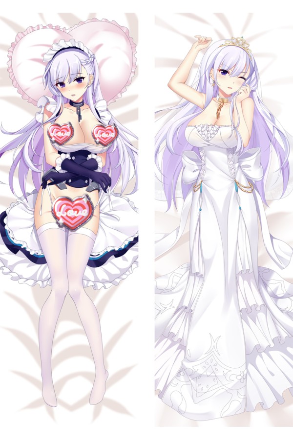 Azur Lane Belfast Anime Dakimakura Body Pillow Cover