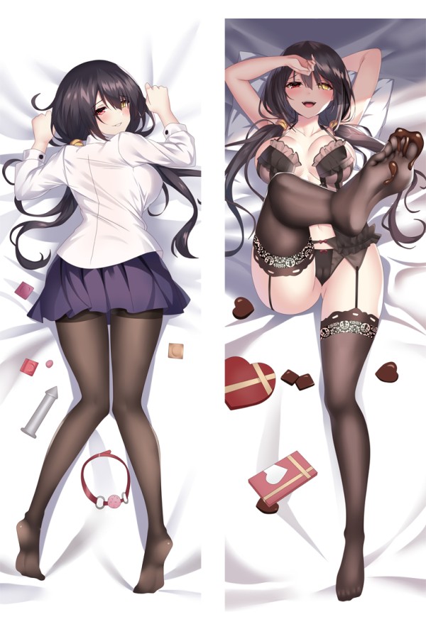 Date A Live Kurumi Tokisaki Anime Dakimakura Body Pillow Cover