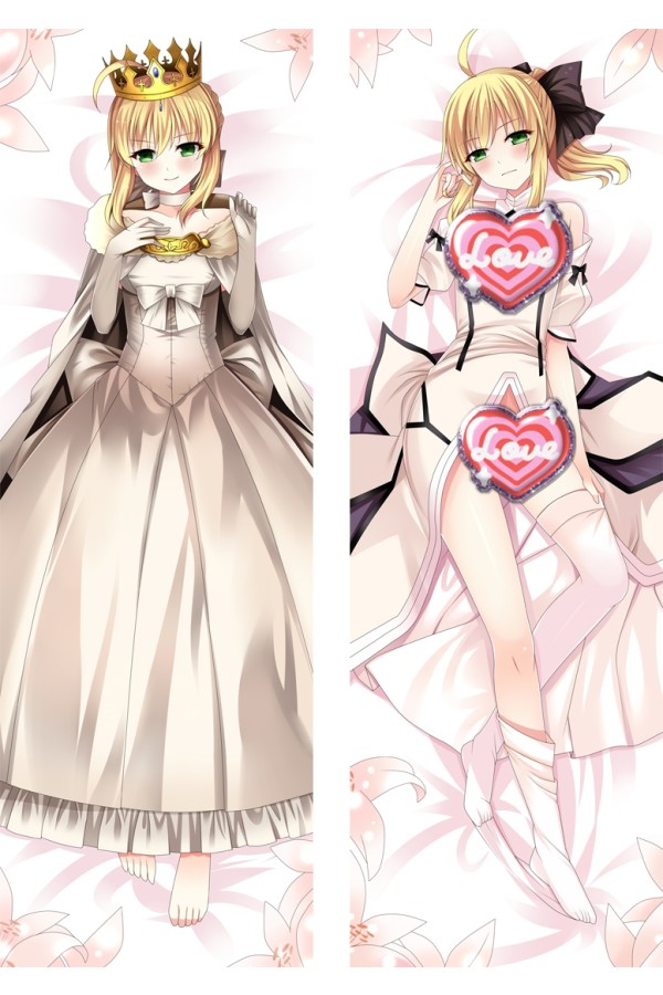 Fate/GrandOrder Altria Pendragon Saber Anime Dakimakura Pillow Cover