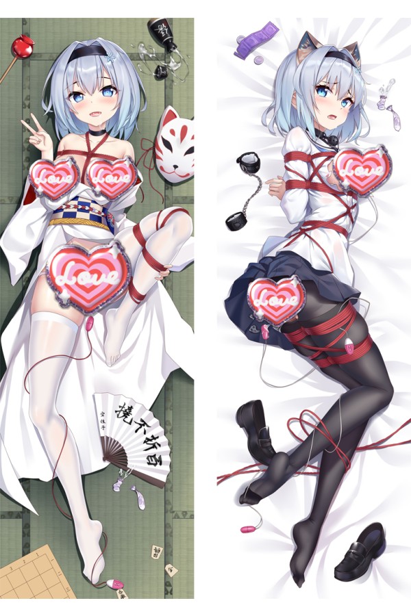 The Ryuo's Work is Never Done! Ginko Sora Anime Dakimakura Pillow Cover