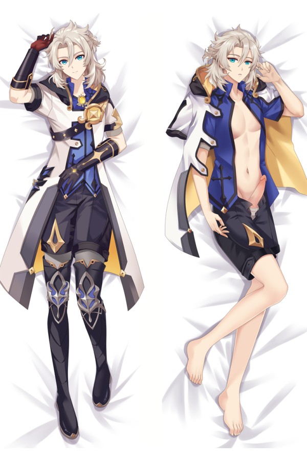 Genshin Impact Albedo Anime Dakimakura Pillow Cover