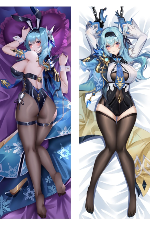 Genshin Impact Eula Anime Dakimakura Pillow Cover
