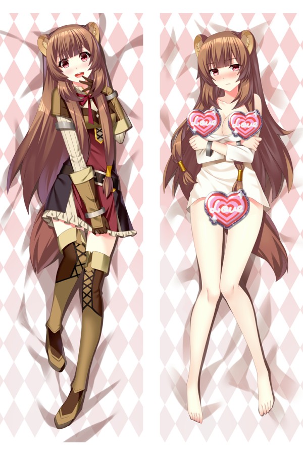 The Rising of the Shield Hero Raphtalia Anime Dakimakura Pillow Cover H3935 B