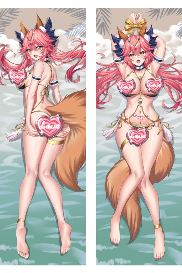 Fate/Grand Order FGO Tamamo no Mae Anime Dakimakura Body Pillow Cover