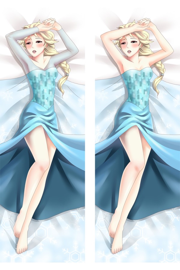 Frozen Elsa Anime Dakimakura Body Pillow Cover