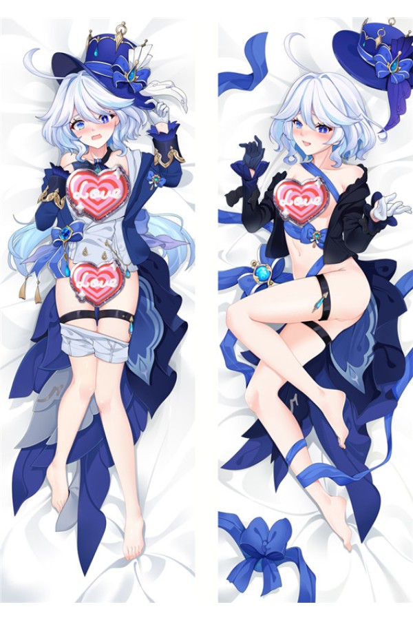 Genshin Impact Furina Anime Dakimakura Pillow Cover