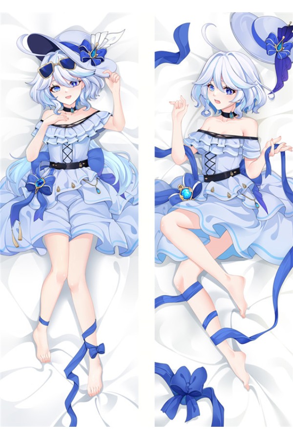 Genshin Impact Furina Anime Dakimakura Pillow Cover