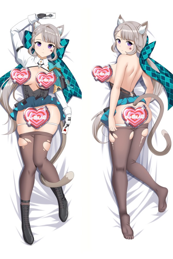 Genshin Impact Lynette Anime Dakimakura Pillow Cover