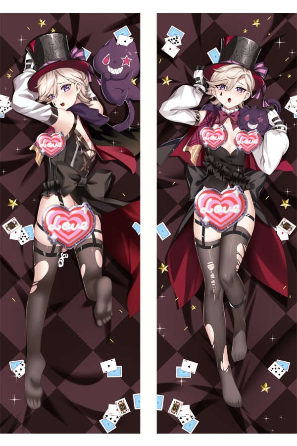 Genshin Impact Lyney Anime Dakimakura Pillow Cover