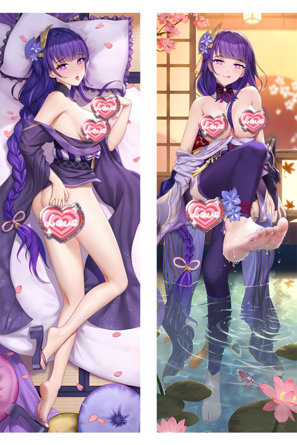Genshin Impact Raiden Shogun Baal Anime Dakimakura Body Pillow Cover