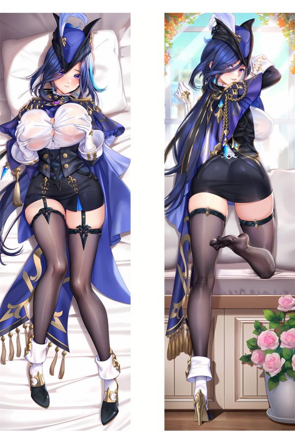 Genshin Impact Clorinde Anime Dakimakura Pillow Cover