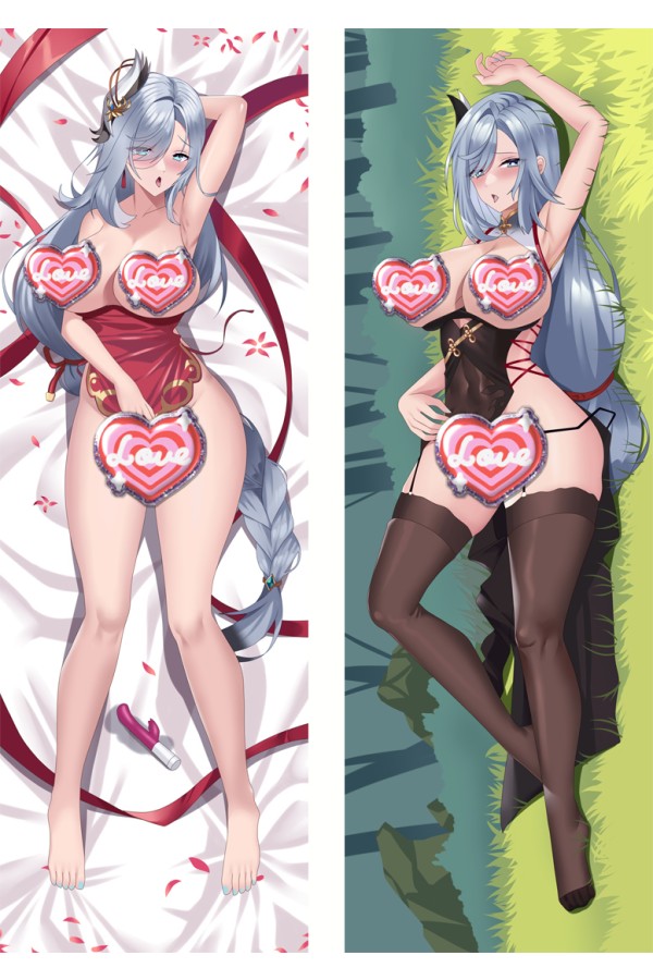 Genshin Impact Shenhe Anime Dakimakura Pillow Cover