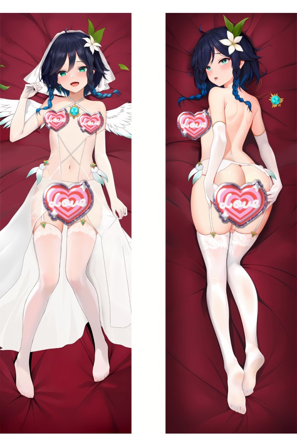 Genshin Impact Venti Anime Dakimakura Pillow Cover