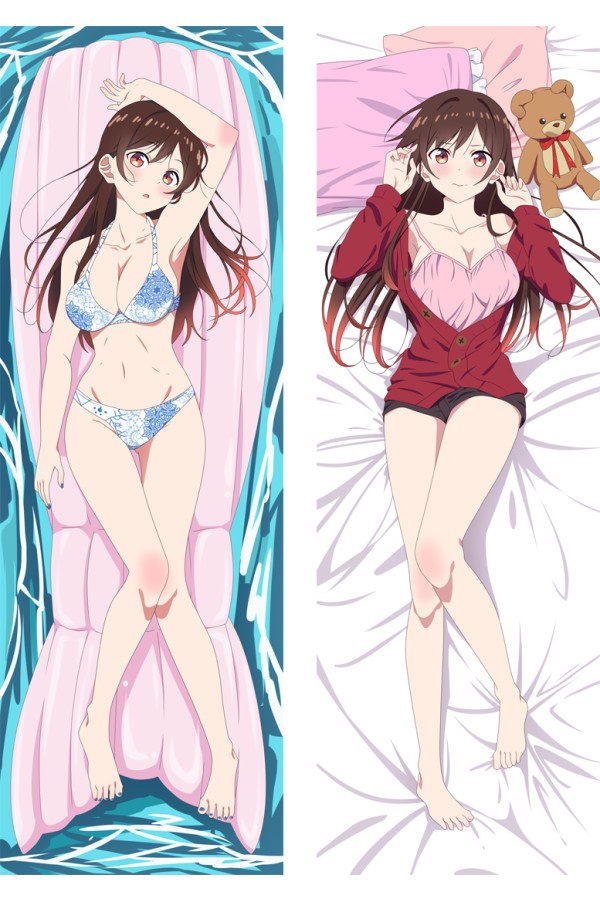 Kanojo, Okarishimasu Ichinose Chizuru Anime Dakimakura Pillow Cover