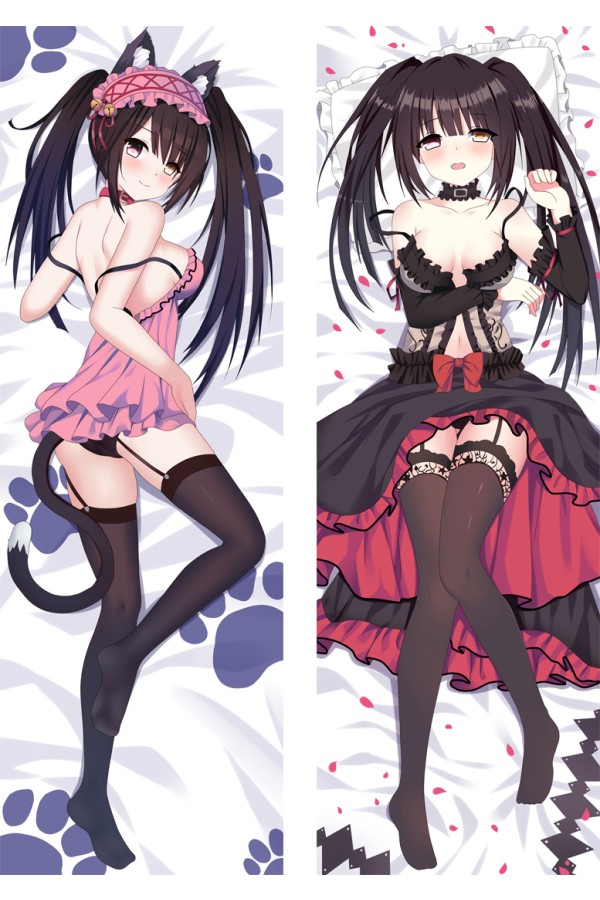 Date A Live Tokisaki Kurumi Anime Dakimakura Pillow Cover