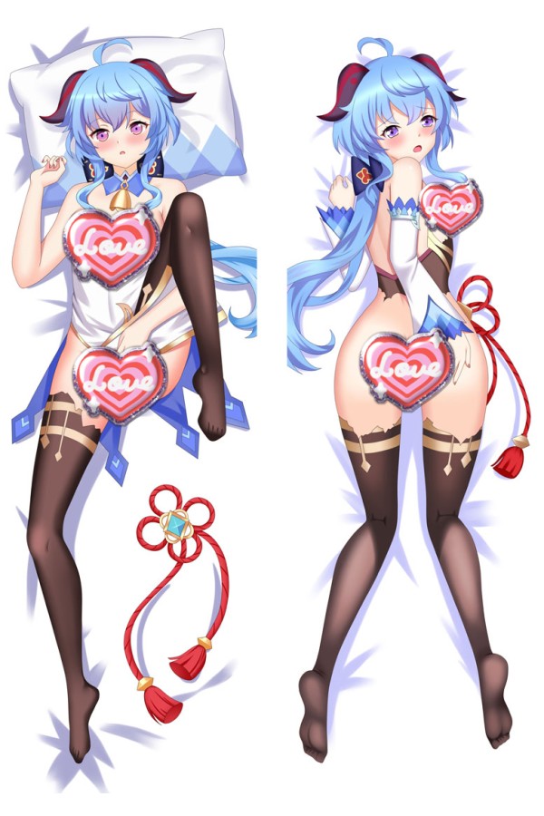 Genshin Impact Ganyu Anime Dakimakura Body Pillow Cover