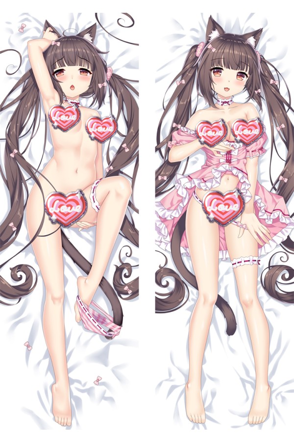 Nekopara Chocola Anime Dakimakura Body Pillow Cover