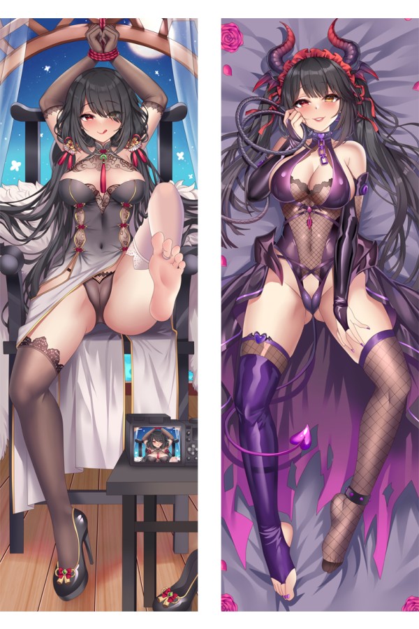 Date A Live Kurumi Tokisaki Anime Dakimakura Body Pillow Cover