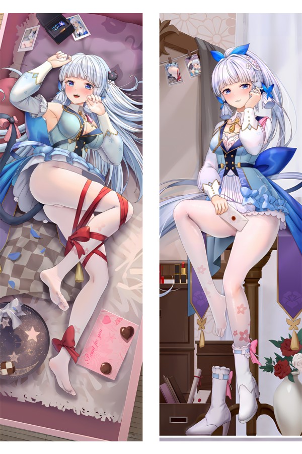 Genshin Impact Kamisato Ayaka Anime Dakimakura Pillow Cover
