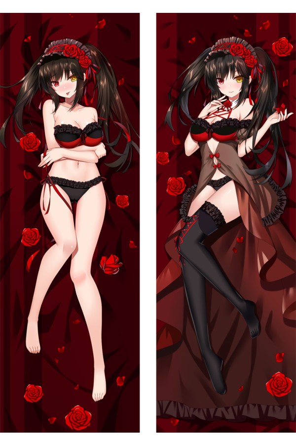Date A Live Kurumi Tokisaki Anime Dakimakura Pillow Cover H4215-A