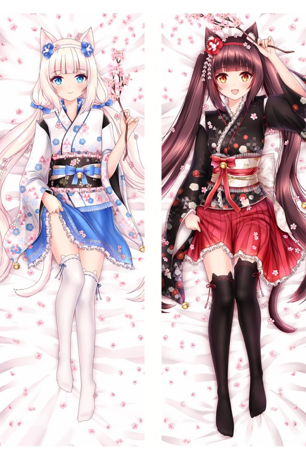 Nekopara Chocola&Vanilla Anime Dakimakura Body Pillow Cover