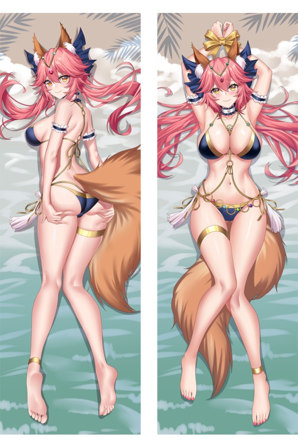 Fate/Grand Order FGO Tamamo no Mae Anime Dakimakura Body Pillow Cover