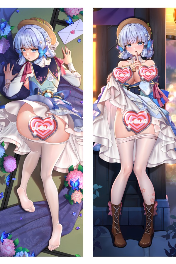 Genshin Impact Kamisato Ayaka Anime Dakimakura Pillow Cover