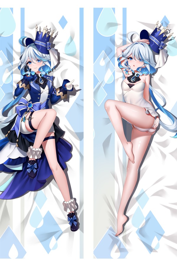 Genshin Impact Focalors Anime Dakimakura Body Pillow Cover