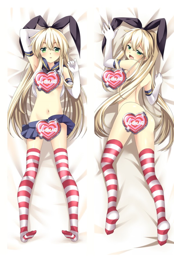 Kantai Collection shimakaze Anime Dakimakura Body Pillow Cover