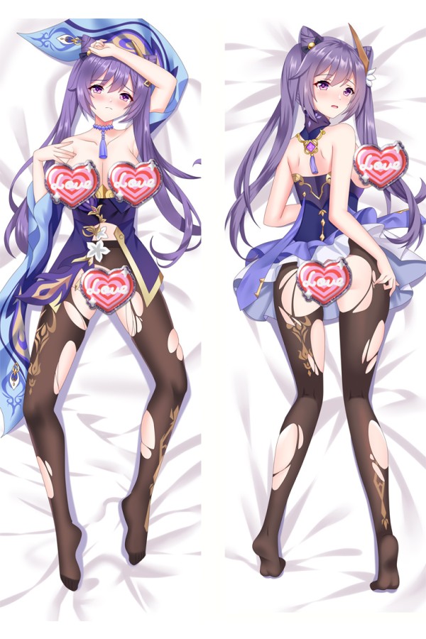 Genshin Impact Keqing Anime Dakimakura Pillow Cover