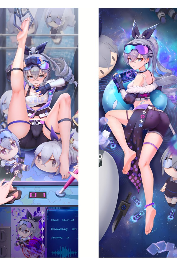 Honkai: Star Rail Silver Wolf Anime Dakimakura Pillow Cover