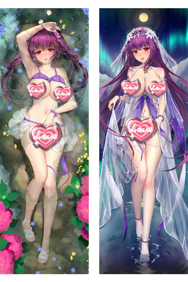 Fate/Grand Order Scathach Anime Dakimakura Pillow Cover