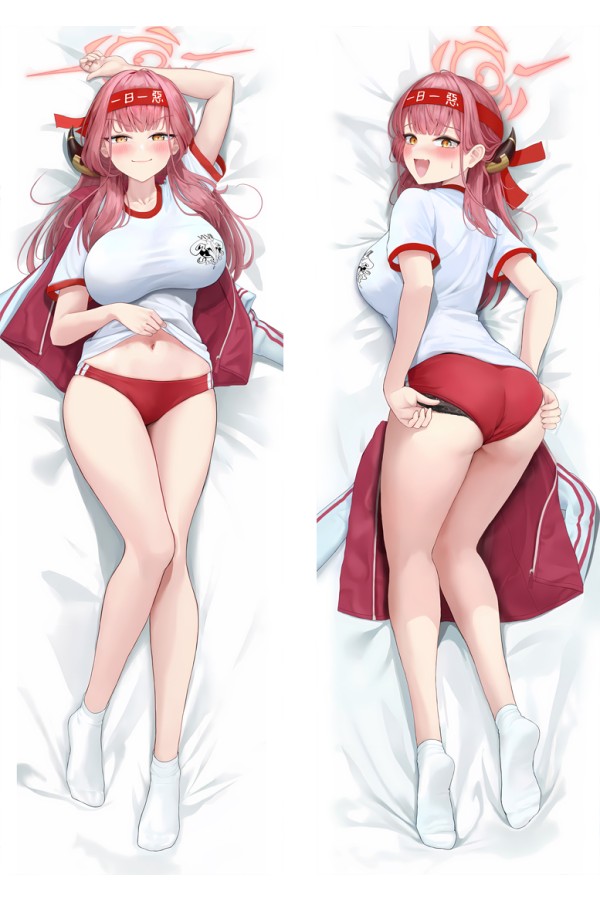 Blue Archive Rikuhachima Aru Anime Dakimakura Body Pillow Cover