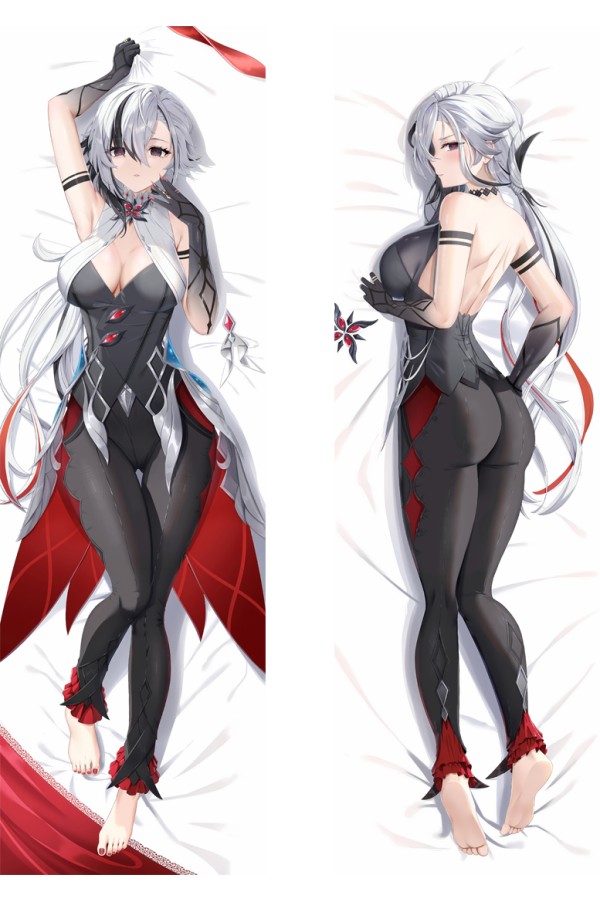 Genshin Impact Arlecchino Anime Dakimakura Body Pillow Cover
