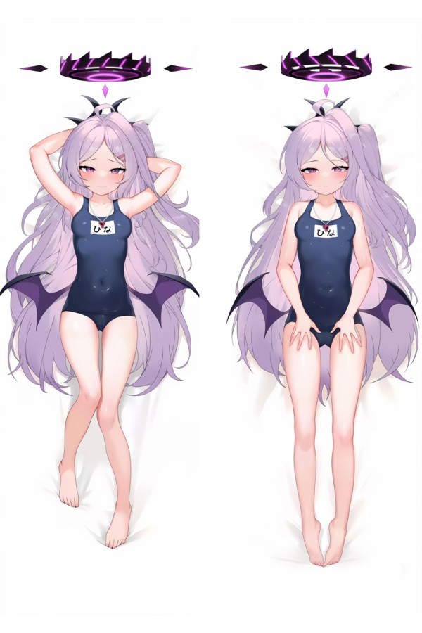 Blue Archive Sorasaki Hina Anime Dakimakura Body Pillow Cover