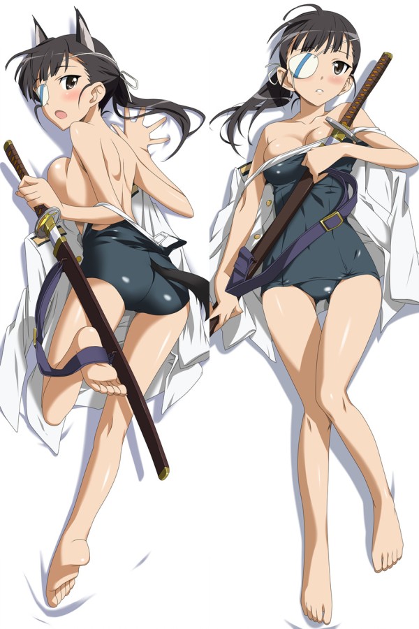 Strike Witches Mio Sakamoto Anime Dakimakura Pillow Case