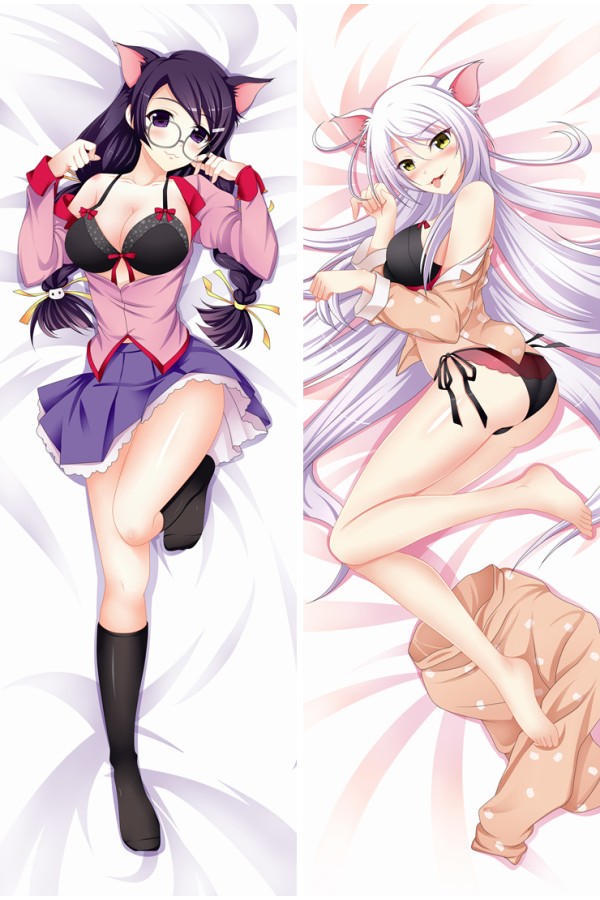 Nekomonogatari Hanekawa Tsubasa Anime Dakimakura Pillow Cover