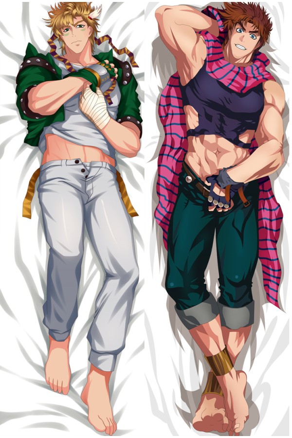 JoJo's Bizarre Adventure Joseph Joestar Caesar Anthonio Zeppeli Anime Dakimakura Pillow Cover