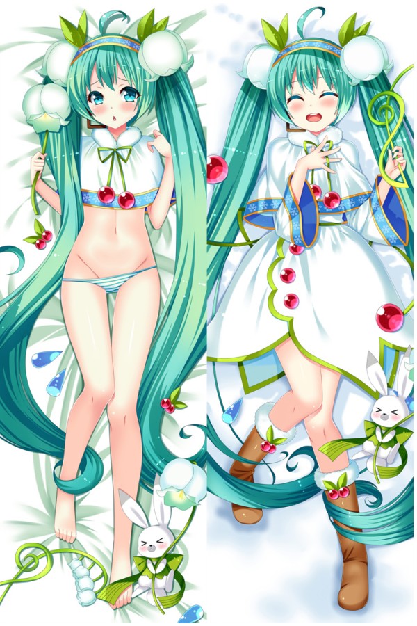 Hatsune Miku Anime Dakimakura Pillow Case