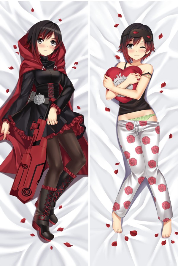 RWBY Ruby Rose Anime Dakimakura Pillow Case