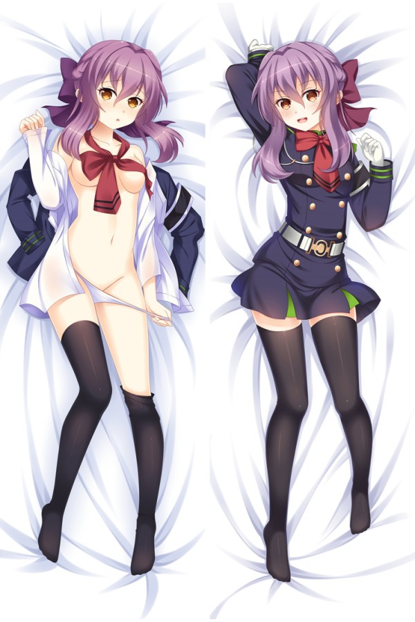 Seraph of the End Shinoa Hiragi Anime Dakimakura Pillow Case