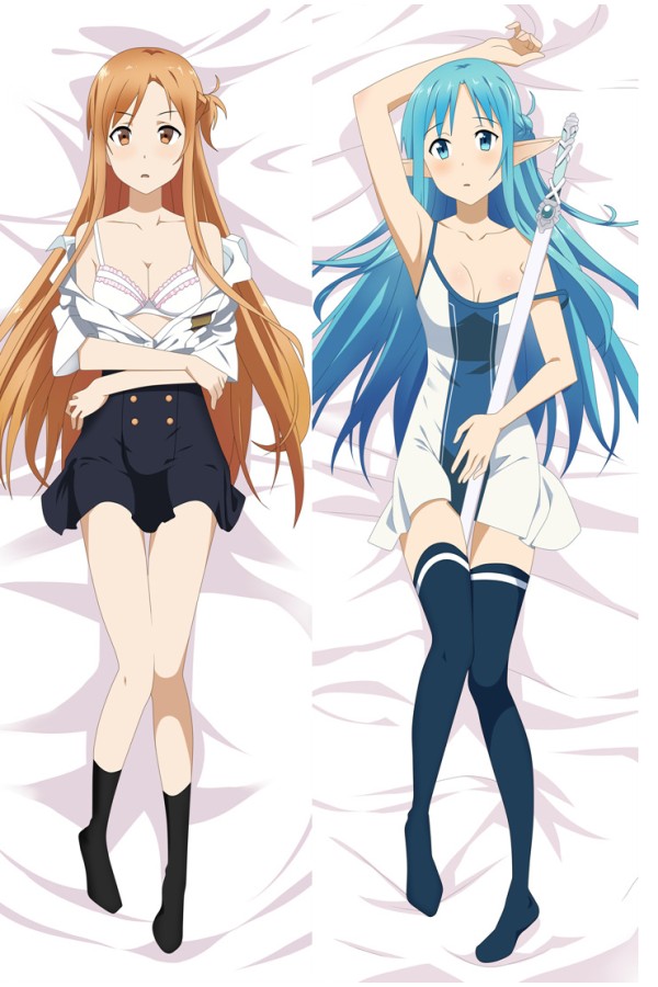 Sword Art Online Yuuki Asuna Anime Dakimakura Pillow Case