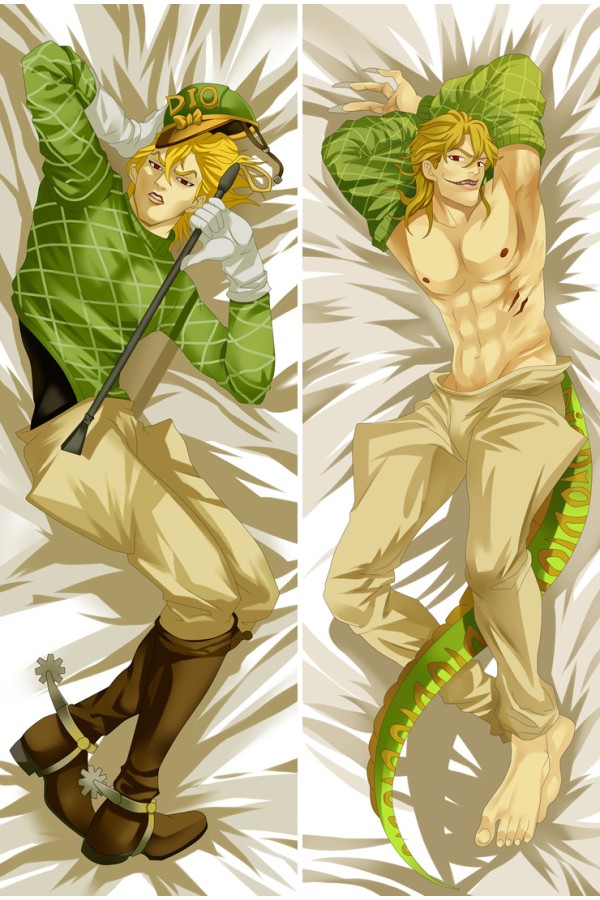 JoJo's Bizarre Adventure Dio Brando Anime Dakimakura Pillow Case