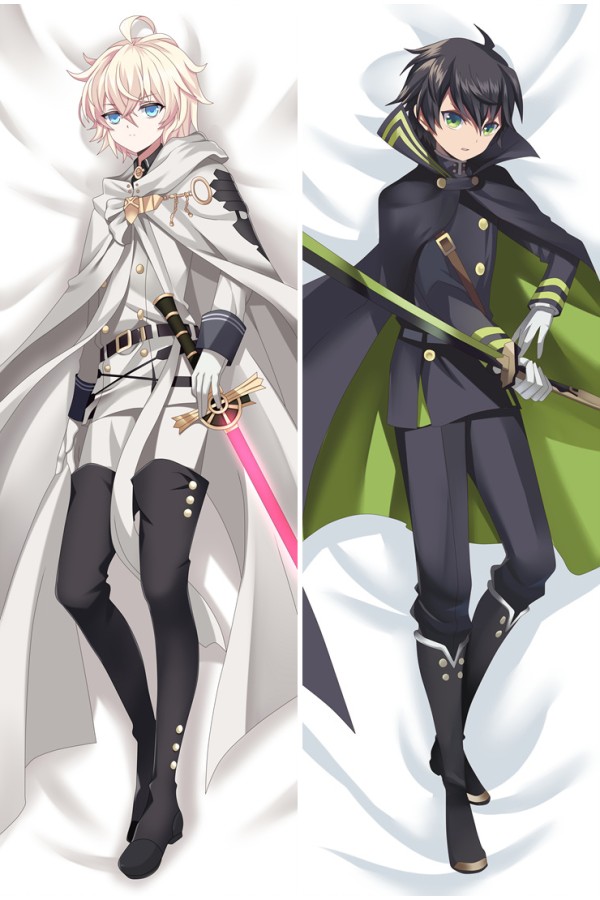 Seraph of the End Yuichiro Hyakuya Mikaela Hyakuya Anime Dakimakura Pillow Case