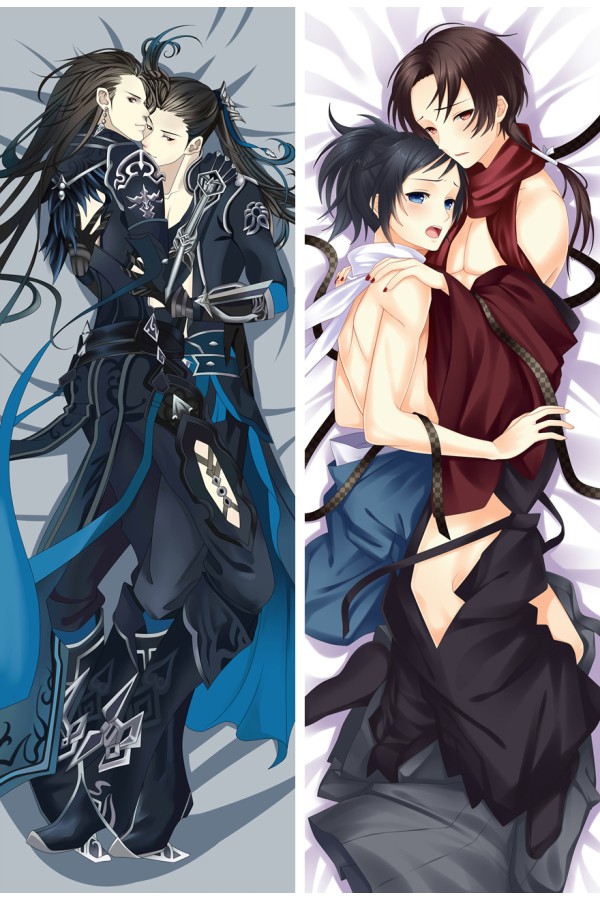 Touken Ranbu Male Anime Dakimakura Pillow Cover