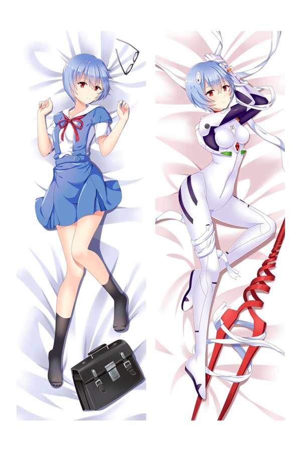 Neon Genesis Evangelion Rei Ayanami Anime Dakimakura Pillow Cover